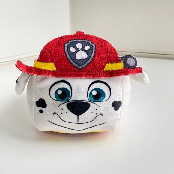 Paw Patrol Marshall Cube Collectibles Soft‎ Plush Red Nickelodeon 4" 2017 - Picture 1 of 4